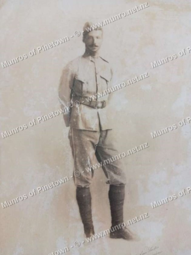 Malcolm Bruce Munro in RDLI Uniform  1914
